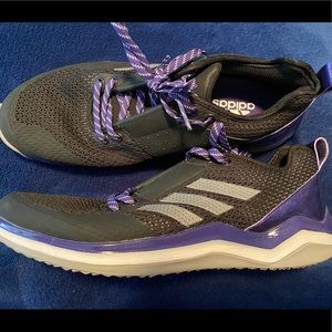 adidas performance sneakers men’s 9 1/2 black